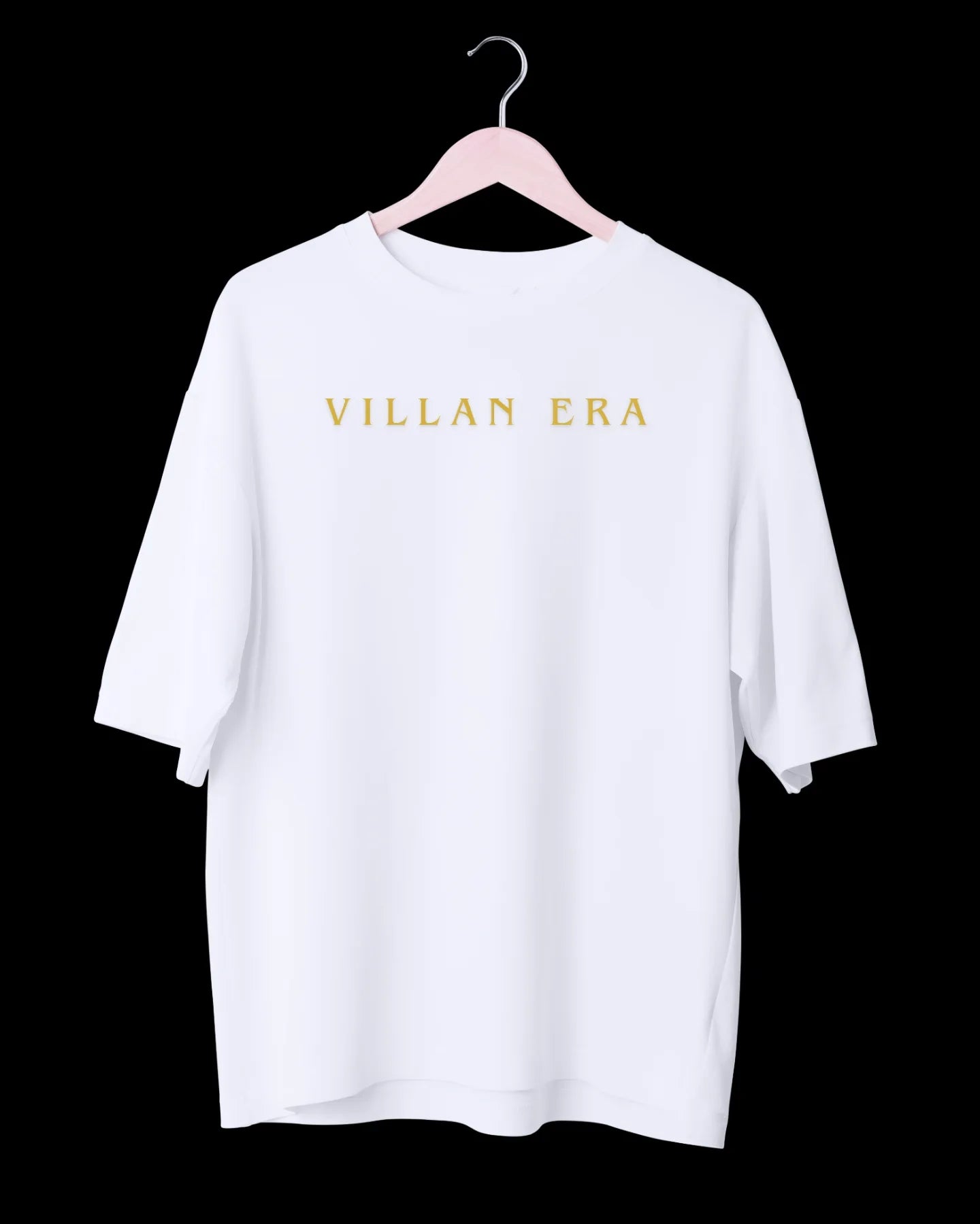 Villain? Why so serious? Oversized White Unisex T shirt